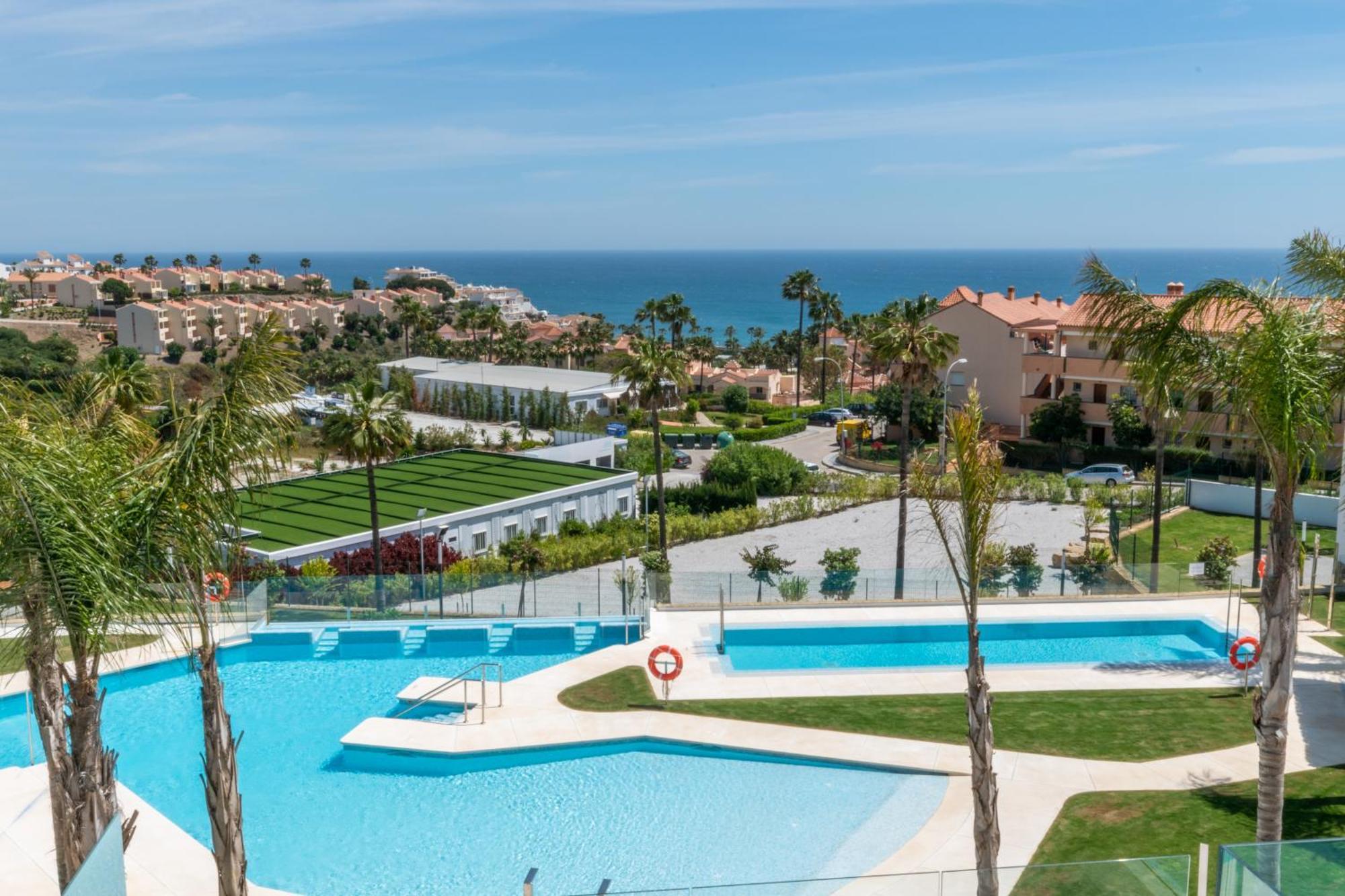Appartamento Luxury 2Br Seaviews - Santa Barbara Heights Fuengirola Esterno foto